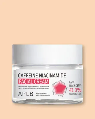 Крем для лица APLB Caffeine Niacinamide Facial Cream с кофеином и ниацинамидом, 55 мл