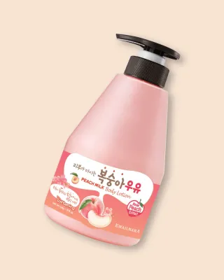 Молочко для тела Kwailnara Peach Milk Body Lotion, увлажняющее, персик