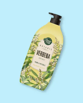 Гель для душа Shower Mate Botanic Terrace Verbena Body Wash, вербена, увлажняющий, 1.2 л