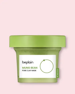 Глиняная маска для лица Beplain Mung Bean Pore Clay Mask сужает поры, с машем, 120 мл