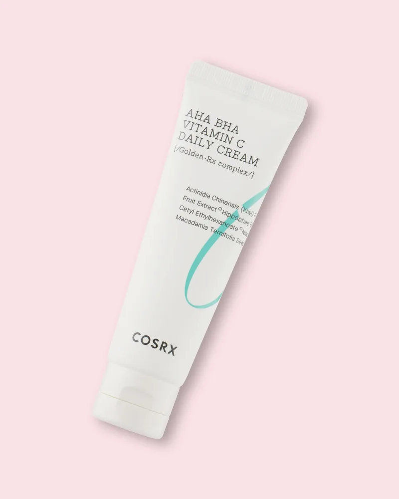 Дневной крем для лица COSRX Refresh AHA BHA Vitamin C Daily Cream, с витамином C, 50 мл