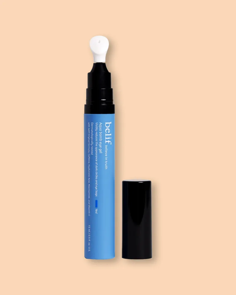 Гель для кожи вокруг глаз Belif Aqua Bomb Eye Gel увлажняющий, с гиалуроновой кислотой, 15 мл