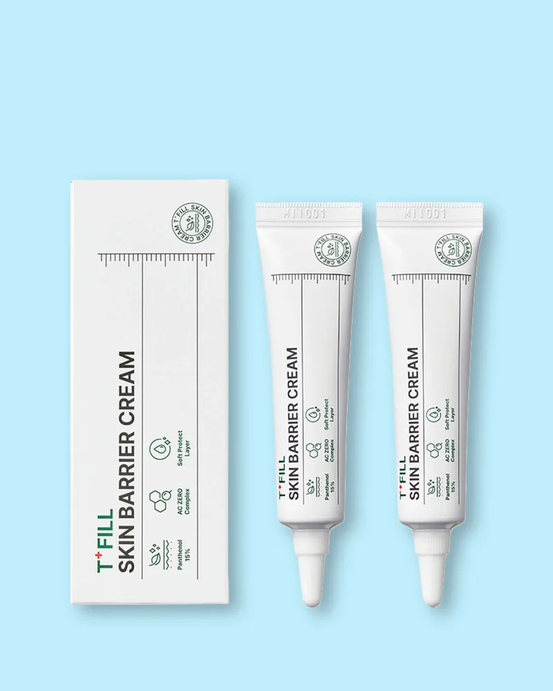 Барьерный крем для лица Differ & Deeper Skin Barrier Cream, против сухости и несовершенств, 2 × 15 г