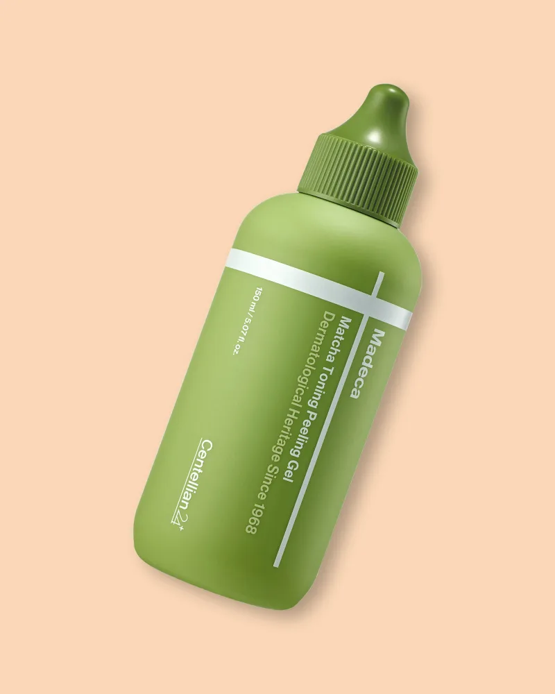 Гель-пилинг для лица Centellian24 Madeca Matcha Toner Peeling Gel с маття, увлажняющий, 150 мл