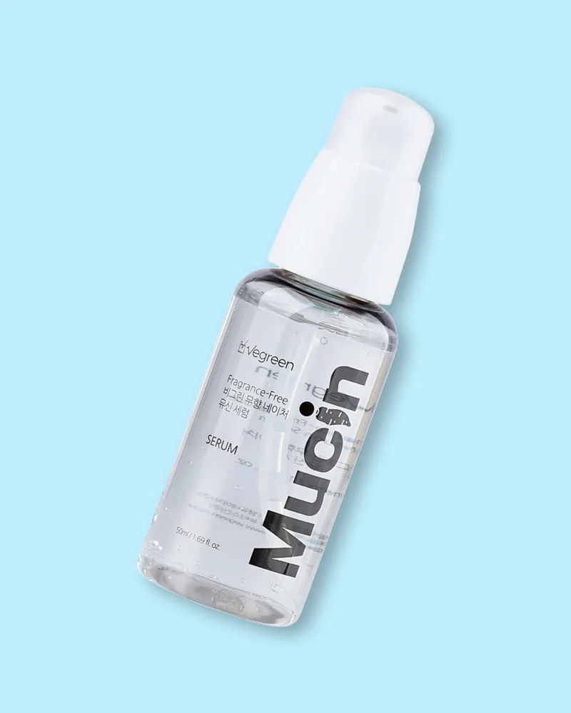 Сыворотка для лица Vegreen Fragrance-free Nature Mucin Serum, с муцином улитки, без отдушки, 50 мл