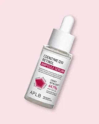 Ампульная сыворотка для лица APLB Coenzyme Q10 Retinol Ampoule Serum с ретинолом и Q10, для зрелой кожи, 40 мл