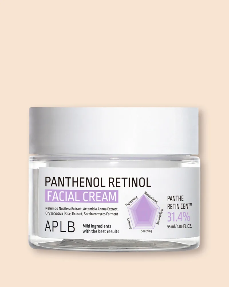 Крем для лица APLB Panthenol Retinol Facial Cream с пантенолом и ретинолом, 55 мл