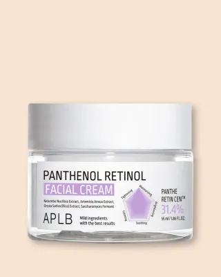 Крем для лица APLB Panthenol Retinol Facial Cream с пантенолом и ретинолом, 55 мл