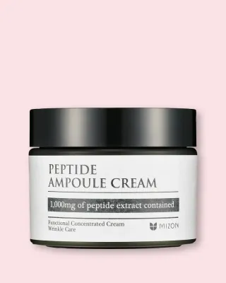 Крем для лица Mizon Peptide Ampoule Cream против морщин, с пептидами, 50 мл