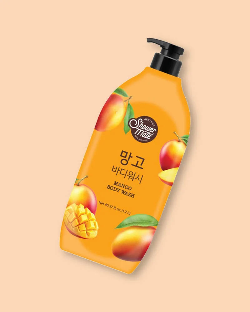 Гель для душа Shower Mate Natural Mango Body Wash, манго