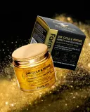 Крем для лица FarmStay 24K Gold & Peptide Perfect Ampoule Cream против морщин, с золотом и пептидами, 80 мл — фото 4