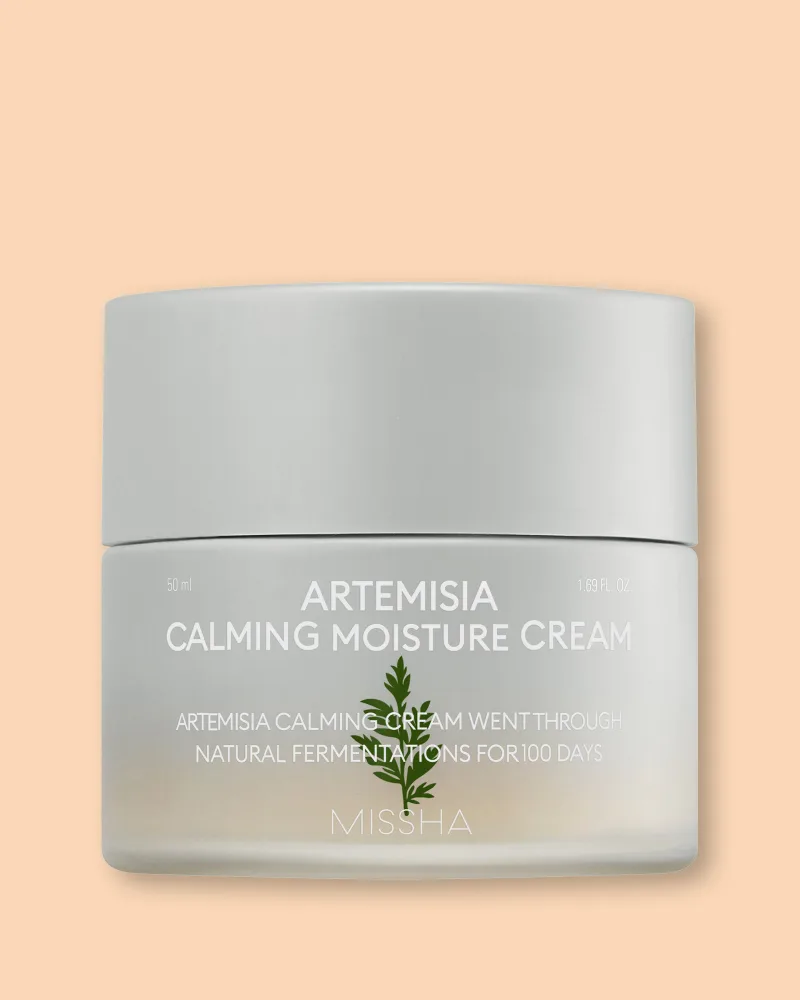 Крем для лица Missha Time Revolution Artemisia Calming Moisture Cream успокаивающий, увлажняющий, 50 мл