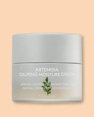 Крем для лица Missha Time Revolution Artemisia Calming Moisture Cream успокаивающий, увлажняющий, 50 мл