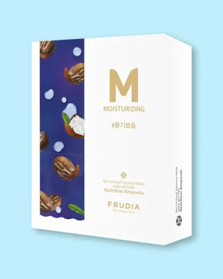 Тканевая маска для лица Frudia My Orchard Squeeze Mask Shea Butter с маслом ши, для шероховатой кожи, 20 мл × 10 шт