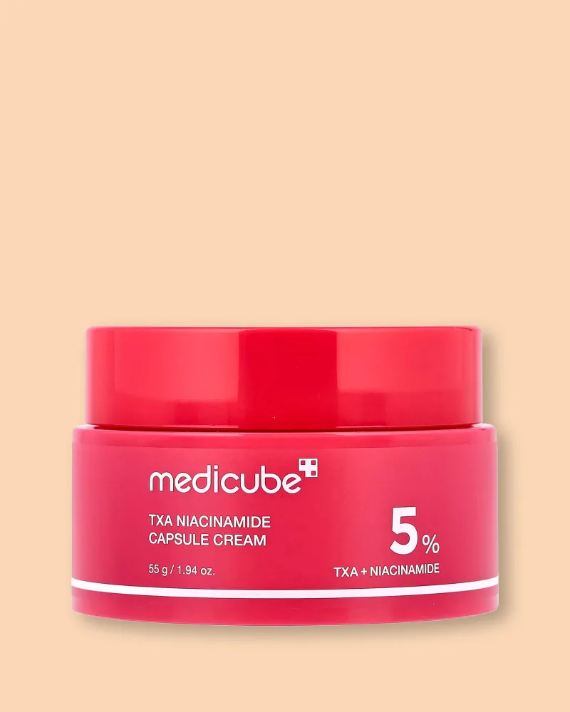 Капсульный крем для лица Medicube TXA Niacinamide Capsule Cream увлажняющий, с ниацинамидом и транексамовой кислотой, 55 г