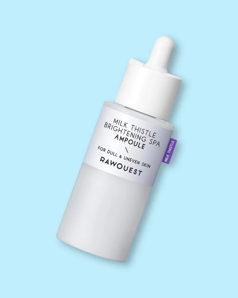 Ампула для лица Rawquest Milk Thistle Brightening SPA Ampoule, осветляющая, с расторопшей, 50 мл