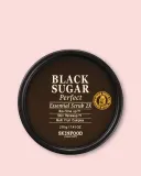 Скраб для лица Skinfood Black Sugar Perfect Essential Scrub 2X, с чёрным сахаром, 210 г — фото 3