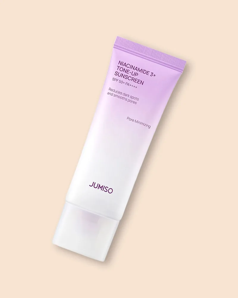 Тонирующий солнцезащитный крем для лица Jumiso Niacinamide 3 + Tone-up Sunscreen с ниацинамидом, SPF 50+ PA++++, 40 мл