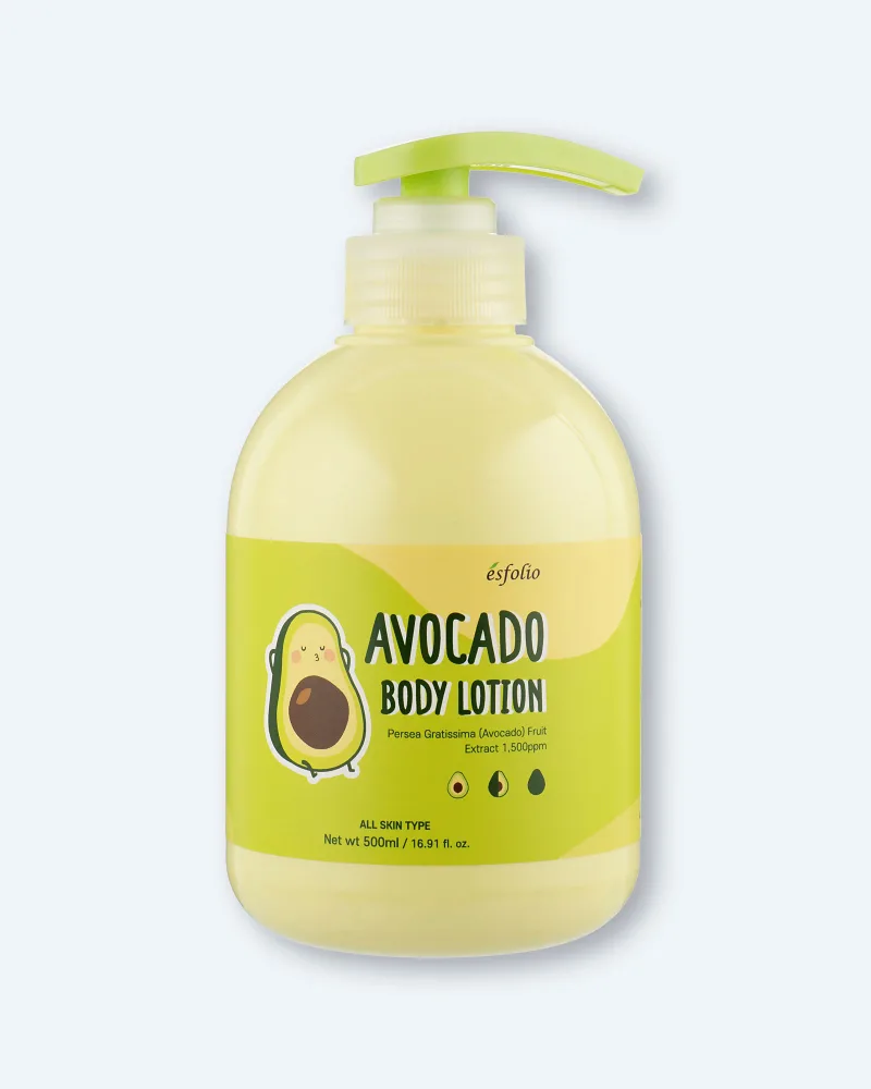 Лосьон для тела Esfolio Avocado Body Lotion, увлажняющий, питательный