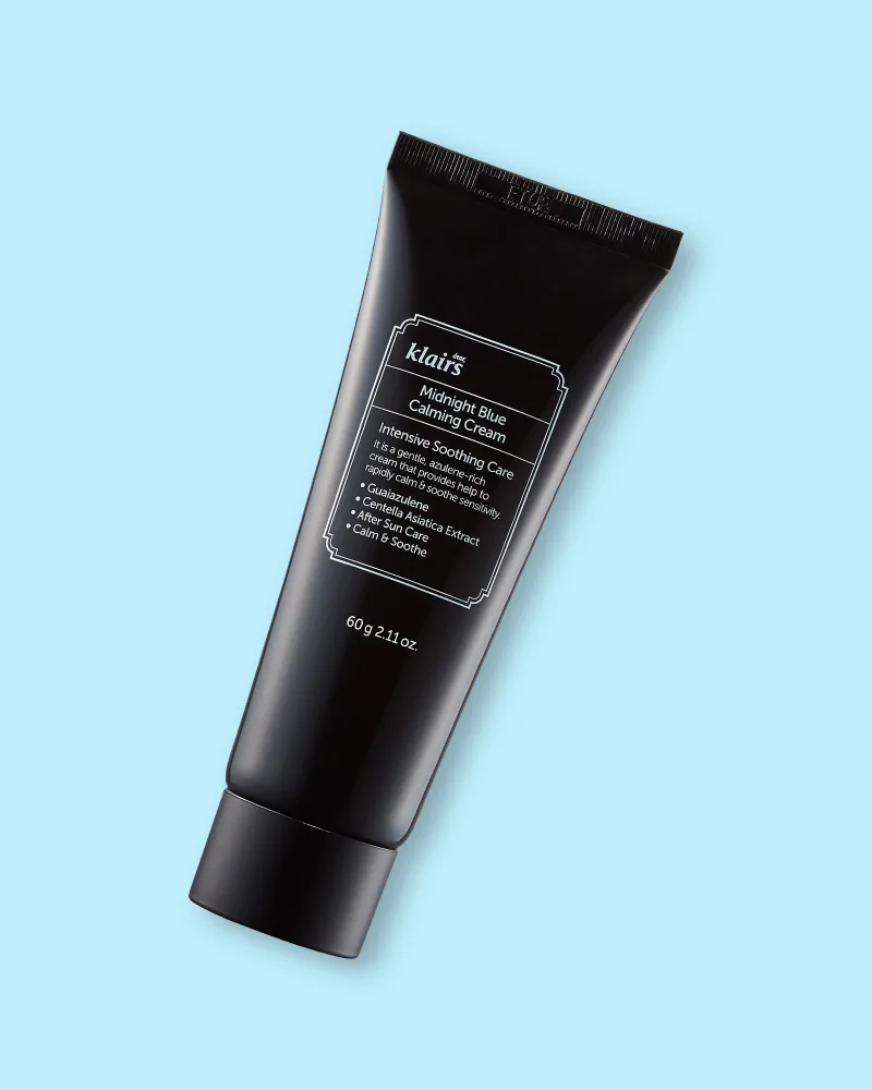 Крем для лица Klairs Midnight Blue Calming Cream, успокаивающий, 60 г