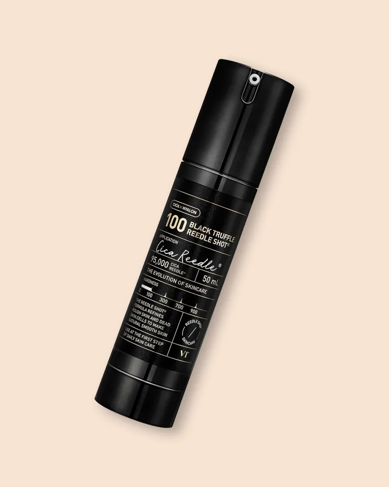 Сыворотка для лица VT Cosmetics Black Truffle Reedle Shot 100, со спикулами, для зрелой кожи, 50 мл