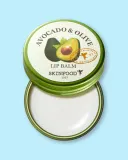 Бальзам для губ Skinfood Avocado & Olive Lip Balm увлажняющий, с блеском, 12 г — фото 2