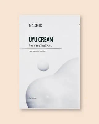 Тканевые маски для лица Nacific UYU Cream Nourishing Mask Pack, с молочными протеинами, 10 шт