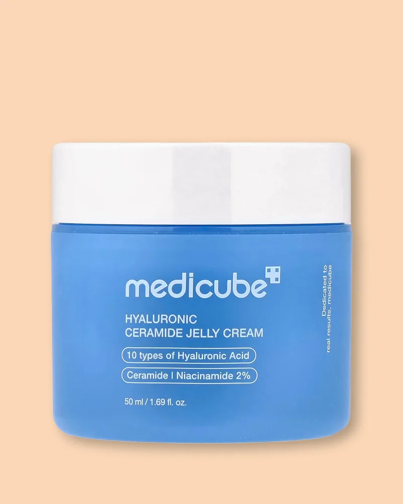 Крем-гель для лица Medicube Hyaluronic Ceramide Jelly Cream увлажняющий, с гиалуроновой кислотой и керамидами, 50 мл