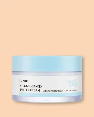 Крем для лица iUNIK Beta Glucan 3X Barrier Cream восстанавливающий, успокаивающий, 50 мл