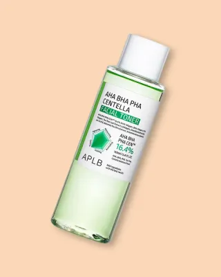 Тоник для лица APLB AHA BHA PHA Centella Facial Toner с кислотами и центеллой азиатской, 160 мл