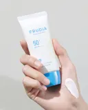 Солнцезащитная эссенция для лица Frudia Ultra UV Shield Sun Essence, кремовая, 50 г — фото 8
