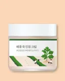 Успокаивающий крем для лица Round Lab Mugwort Cream с полынью, против покраснений, 80 мл — фото 1