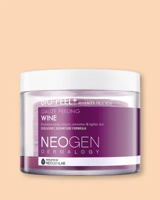 Отшелушивающие пэды для лица Neogen Dermalogy Bio Peel Gauze Peeling Wine с экстрактом красного вина, 30 шт, 200 мл