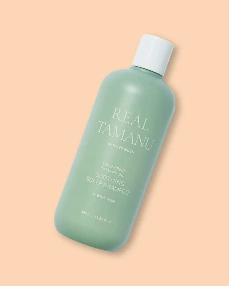 Шампунь Rated Green Real Tamanu Soothing Scalp успокаивающий, с маслом таману, 400 мл