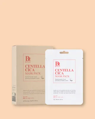 Тканевая маска для лица Benton Centella Cica Mask Pack успокаивающая, с центеллой, 23 г x 10 шт