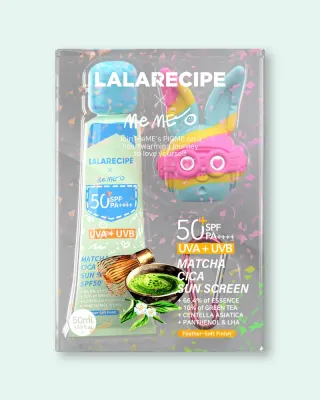 Солнцезащитный крем для лица Lalarecipe Matcha Cica с центеллой и матчей, SPF 50+, 50 мл