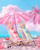 Солнцезащитный крем для лица Lalarecipe Matcha Cica с центеллой и матчей, SPF 50+, 50 мл — фото 4