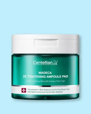 Пэды для лица Centellian24 Madeca Double Tightening Ampoule Pad, сужают поры, для эластичности
