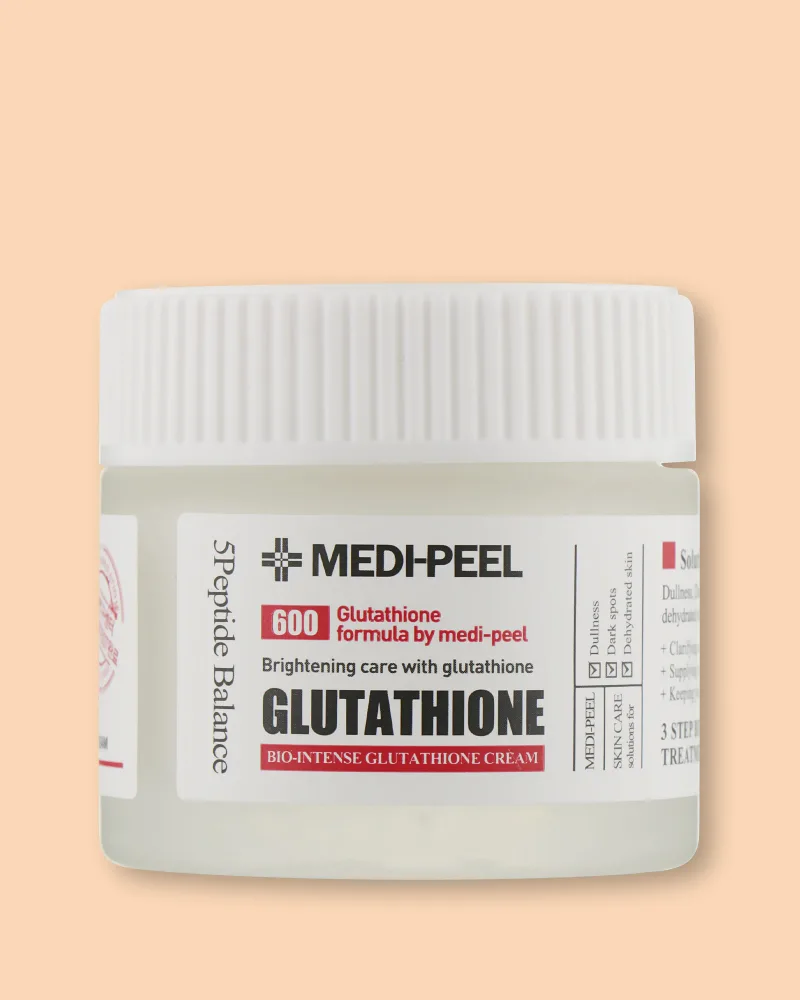 Осветляющий крем для лица Medi-Peel Bio-Intense Glutathione White Cream против пигментации, с глутатионом, 50 г
