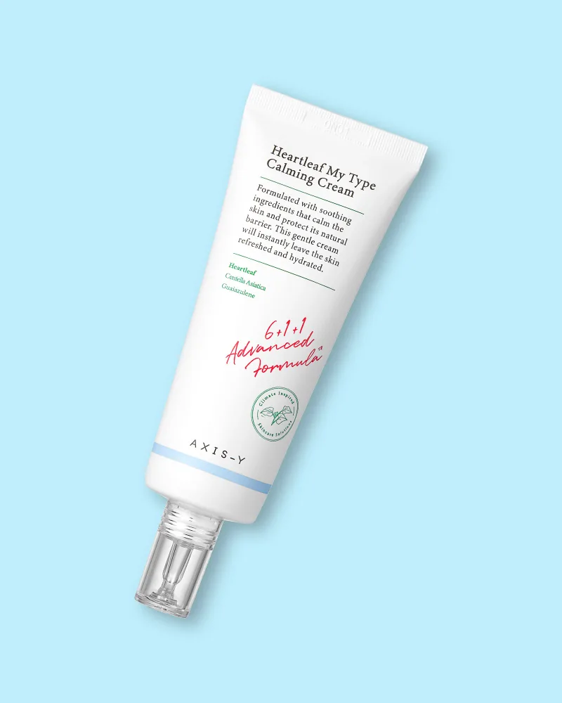 Гель-крем для лица AXIS-Y Heartleaf My Type Calming Cream успокаивающий, 60 мл