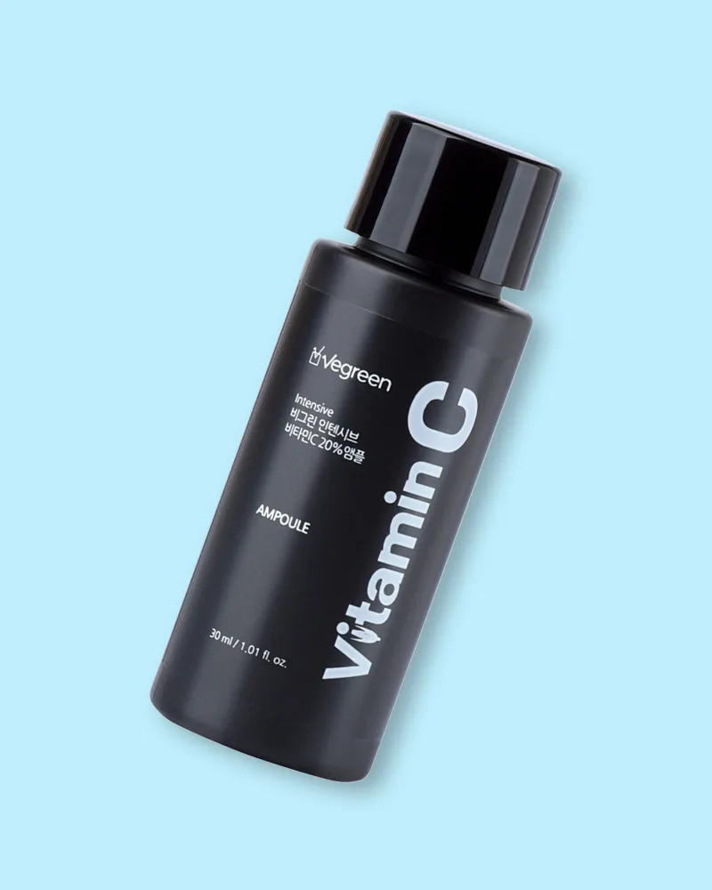 Ампула для лица Vegreen Intensive Vitamin C 20% Ampoule, с витамином C, увлажняющая, 30 мл