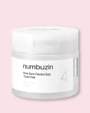Тонизирующие пэды для лица Numbuzin No.4 Pore Zero Peeled Egg Toner Pad смягчающие, для пор, 70 шт, 190 мл — фото 1