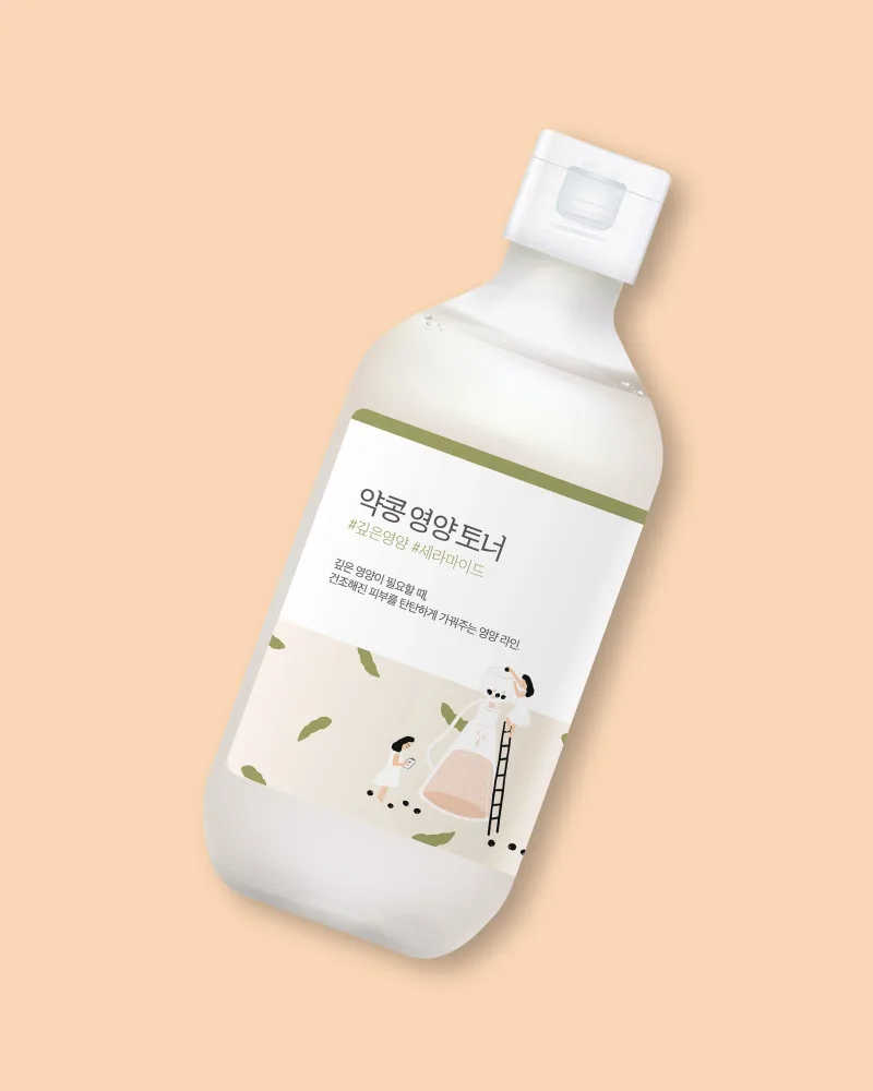 Тонер для лица Round Lab Soybean Toner питательный, с церамидами и чёрной соей, 300 мл