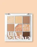 Палетка теней Unleashia Glitterpedia Eye Palette, 9 оттенков, блестящие и матовые, оттенок 02 All Of Brown — фото 1