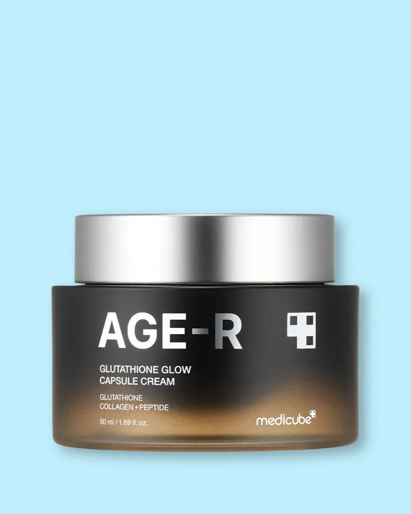 Крем для лица Medicube Age-R Glutathione Glow Capsule Cream для сияния, увлажняющий, с глутатионом, 50 мл