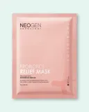 Тканевая маска для лица Neogen Dermalogy Probiotics Relief Mask с пробиотиками, укрепляющая, 25 г × 5 шт — фото 1