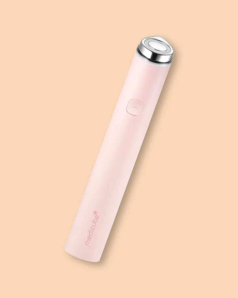 Устройство для ухода за лицом Medicube Age-R Booster Pro Mini Plus, розовое
