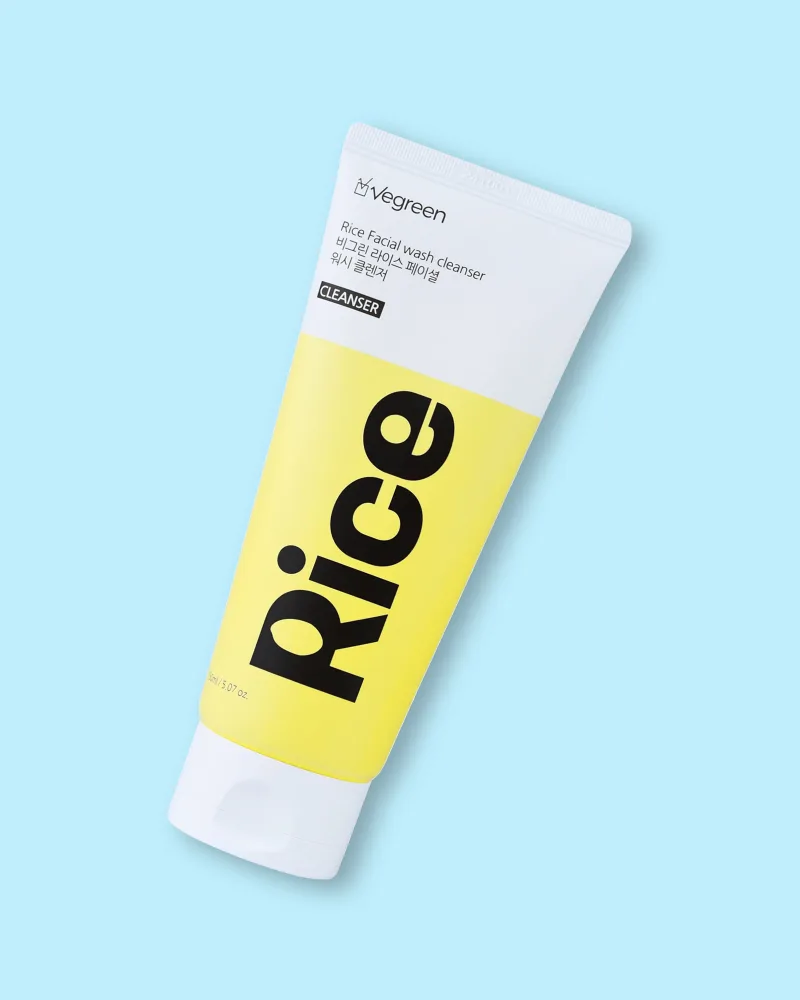Средство для умывания Vegreen Rice Facial Wash Cleanser, с рисом, 150 мл