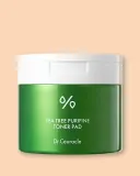Пэды для лица Dr. Ceuracle Tea Tree Purifine Toner Pad тонизирующие, с чайным деревом, 160 мл, 60 шт — фото 1