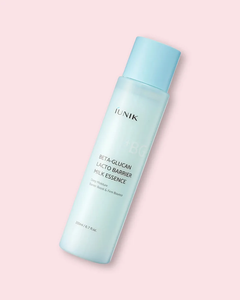 Эссенция для лица iUNIK Beta Glucan Lacto Barrier Milk Essence, молочная, увлажняющая, 200 мл